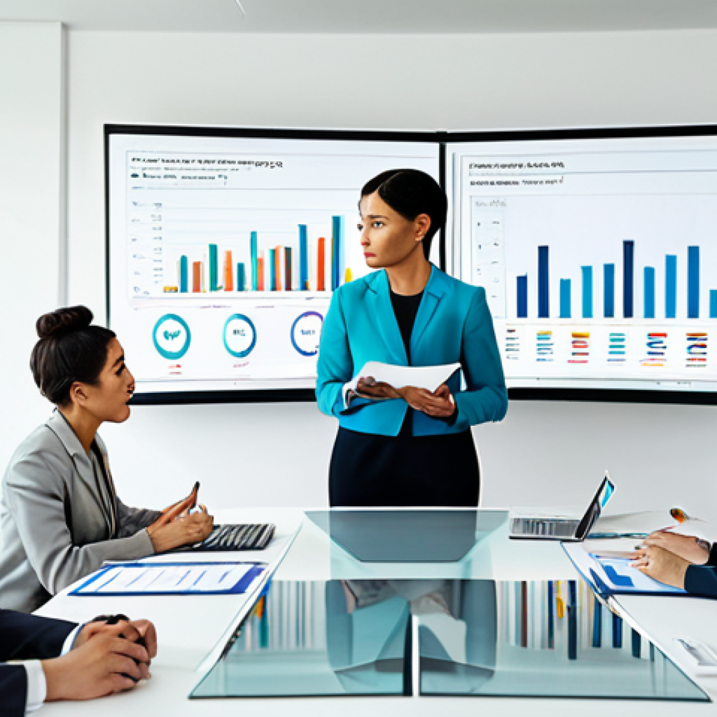 리스크 관리 프레임워크와 의사결정의 연관성 - Business Strategy Meeting**

"A diverse team of professional business people in a modern office conf...